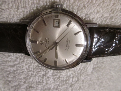 Vintage Mans Omega Seamaster De Ville Automatic Wristwatch