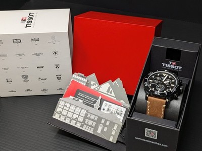 Tissot Seastar 1000 Chronograph T120417A Black Dial Full Set Watch