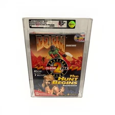 DOOM / Rise Of The Triad Shareware 2 Pak PC 1994 Graded VGA 85+ SEALED Big Box