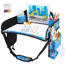 Kids Travel Tray, Kids Travel Trays for Car Seat, Road Trip Essentials for To...