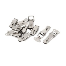 Toolbox Chest Box Spring Loaded Straight Loop Toggle Catch Latch Hasp 10pcs