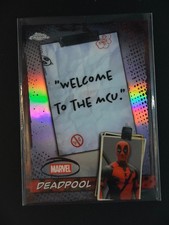 Deadpool 2025 Chrome Deadpool #WM-07 Well, You Got Nothing To Say, Mouth ① [2hk
