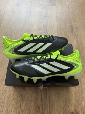Adidas Copa Pure III Elite FG | Black/White/Lucid Lemon | UK 6 | Brandneu