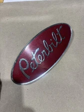 Peterbilt Factory Nameplate Hood Emblem | 20-19280 used