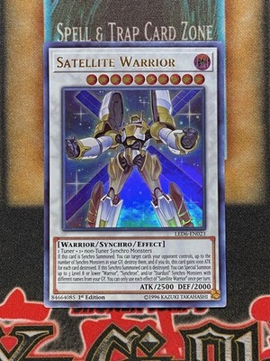 Yugioh Satellite Warrior LED6-EN023 Ultra Rare 1st Ed NM