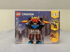 LEGO® CREATOR: Super Robot 3-in-1, New Sealed In Box (31124)