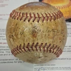 Ted Williams Signed Baseball JSA Full Letter Auto HOF Red Sox Light Ink