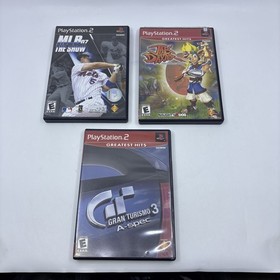 Sony PlayStation 2 PS2 Fat Console SCPH-39001 w/ Power Cord & Games - TESTED!