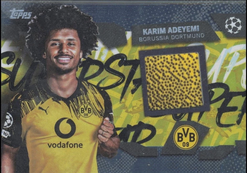 2025-26 Topps Uefa Club Competitions - Karim Adeyemi #TSR-KA for