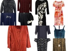 11 items Womens Clothes Mixed Size Joblot Wholesale Resale Bundle Designer (B)
