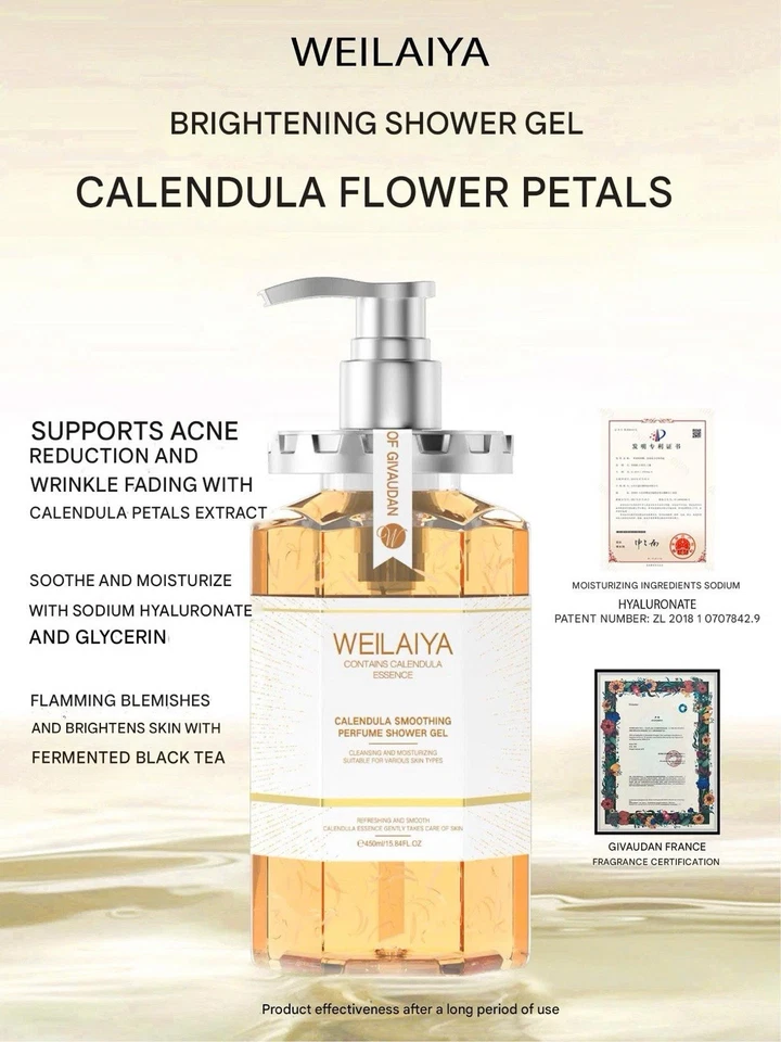 3X Gel de Ducha Blanqueador WEILAIYA + EXFOLIANTE CORPORAL WEILAIYA GRATIS + ENVÍO PRIORITARIO GRATUITO - Imagen 3 de 4