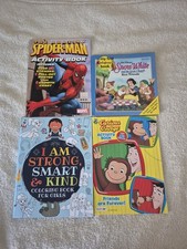 Lot Of 4 Children's Coloring/activitie Books