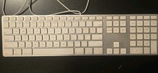 Apple USB Wired Keyboard With Numeric Keypad - A1243 Pre-owned