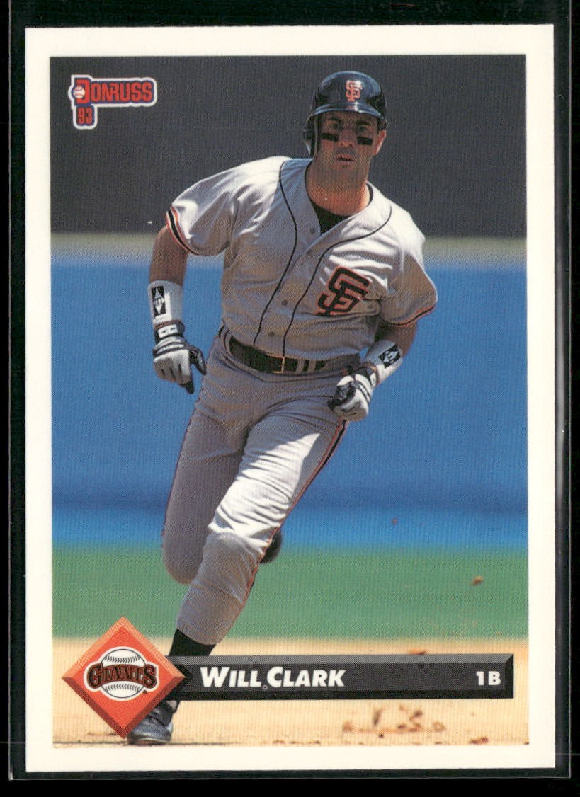 1993 Donruss #446 Will Clark San Francisco Giants