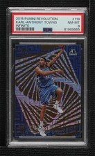 2015 Panini Revolution Rookies Infinite Karl-Anthony Towns #118 PSA 8 Rookie RC
