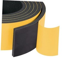 High Density Adhesive Foam Seal Tape 2 Rolls 2" W X 1/4" T, New 2"x1/4"x13 FT