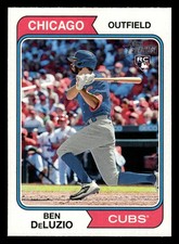 Ben DeLuzio 2023 Topps Heritage #306 Chicago Cubs