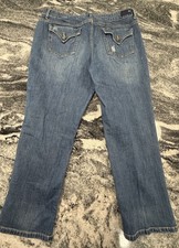 Simply Vera Vera Wang Jeans Womens 16 Straight Blue Medium Wash EUC