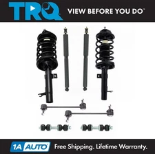 TRQ Front & Rear Complete Struts & Shock Absorbers Set Fits 2000-2005 Ford Focus
