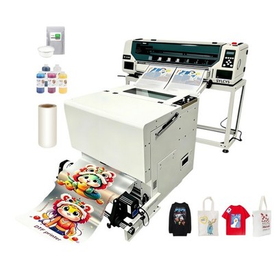 A1 60cm DTF Printer Shaker Dryer XP600 Print Head  for Clothes Wait Print