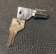 Kordan lock plug assembly 5 pack polished nickel keyed alike