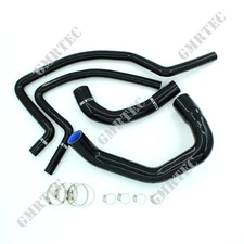 BLACK Silicone Radiator Heater Hose Kit fit for Jeep Wrangler TJ 4.0L 1997-2001