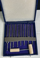 8 Chakra Healing Tuning Fork Set Forks Meditation Yoga Energy Balance w/Case B56