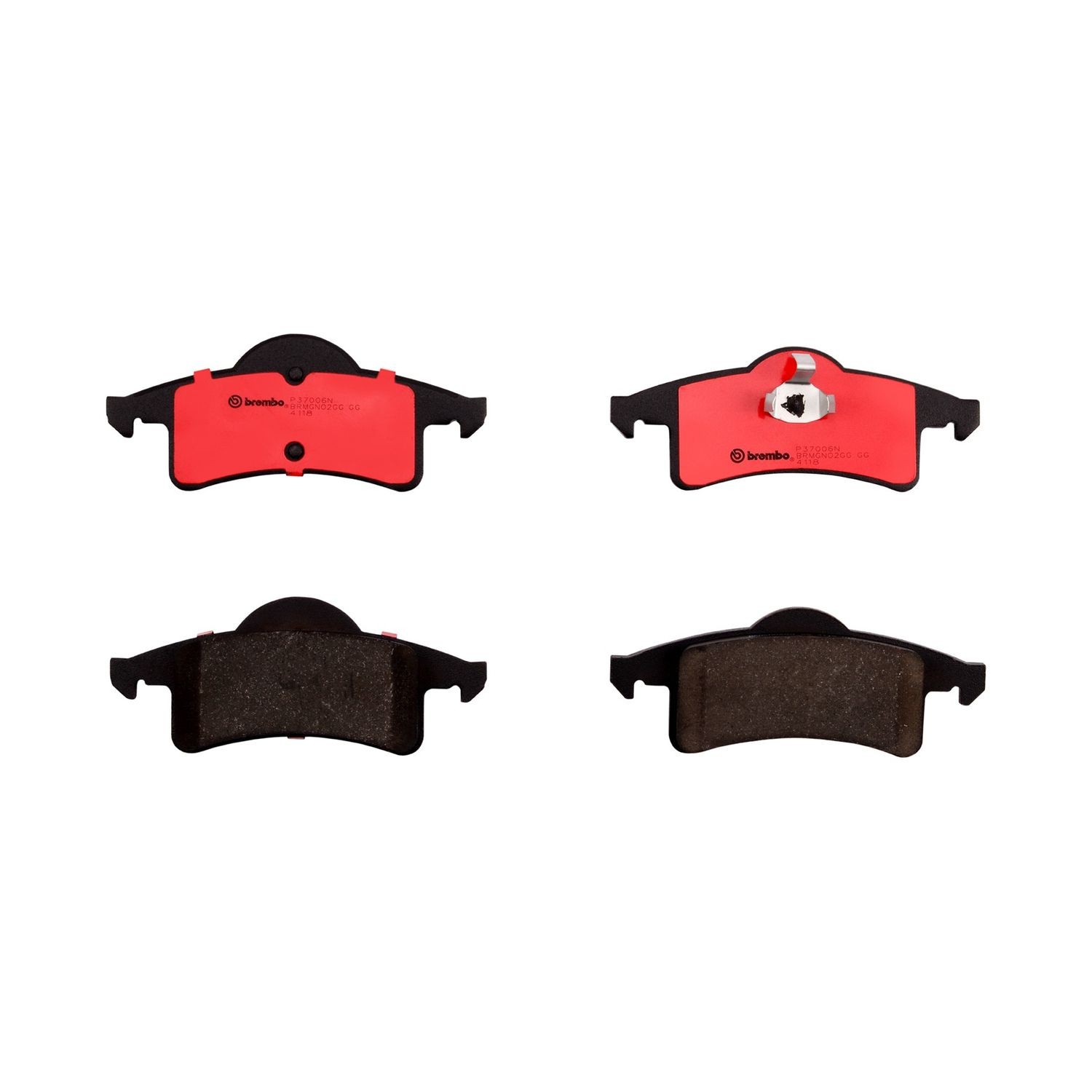 Brembo P37006N Disc Brake Pad Set For 99-04 Jeep Grand Cherokee