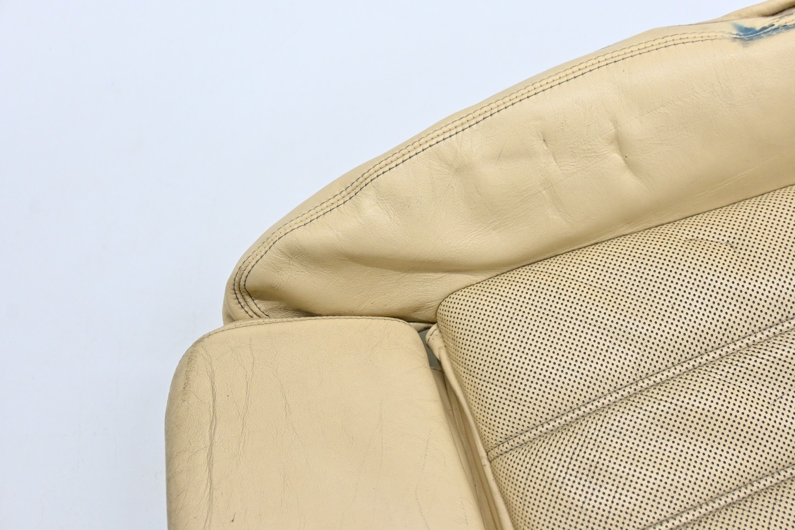 ⭐06-12 Bentley Continental Front Right Lower Bottom Seat Cushion Leather Trim Oe