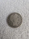 1906 Barber Half Dollar 50c US 90% Silver Coin
