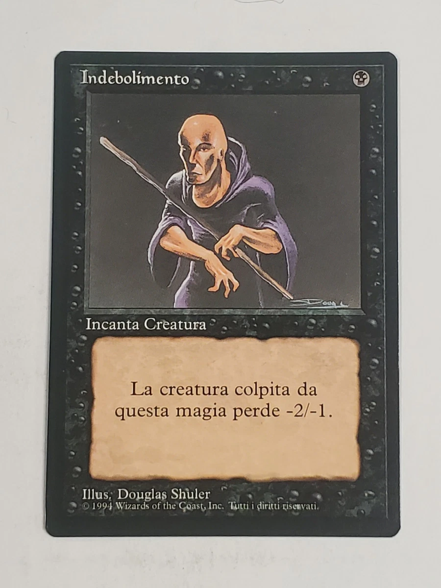 Magic: The Gathering Trading Card Games Individual Black Common in