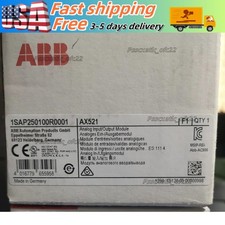 One ABB 1SAP250100R0001 AX521 Analog Input Module New In Box Fast Shipping