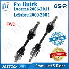 OE Front Pair CV Axle Shaft Set For 2006-11 Buick LeSabre Lucerne V6 3.8L FWD