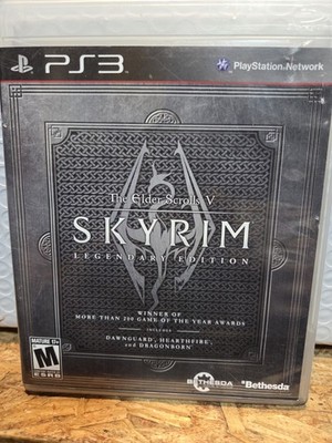 The Elder Scrolls V: Skyrim Legendary Edition Sony PlayStation 3, 2013, No Map