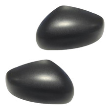 COPPIA Calotte Nere RENAULT Twingo 3 2014 Compatibile Per Specchio Retrovisore