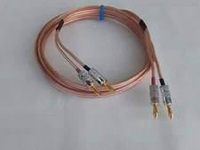 10 FT Monster Cable High Performance Precision Speaker 12 AWG, W/ Banana Plugs