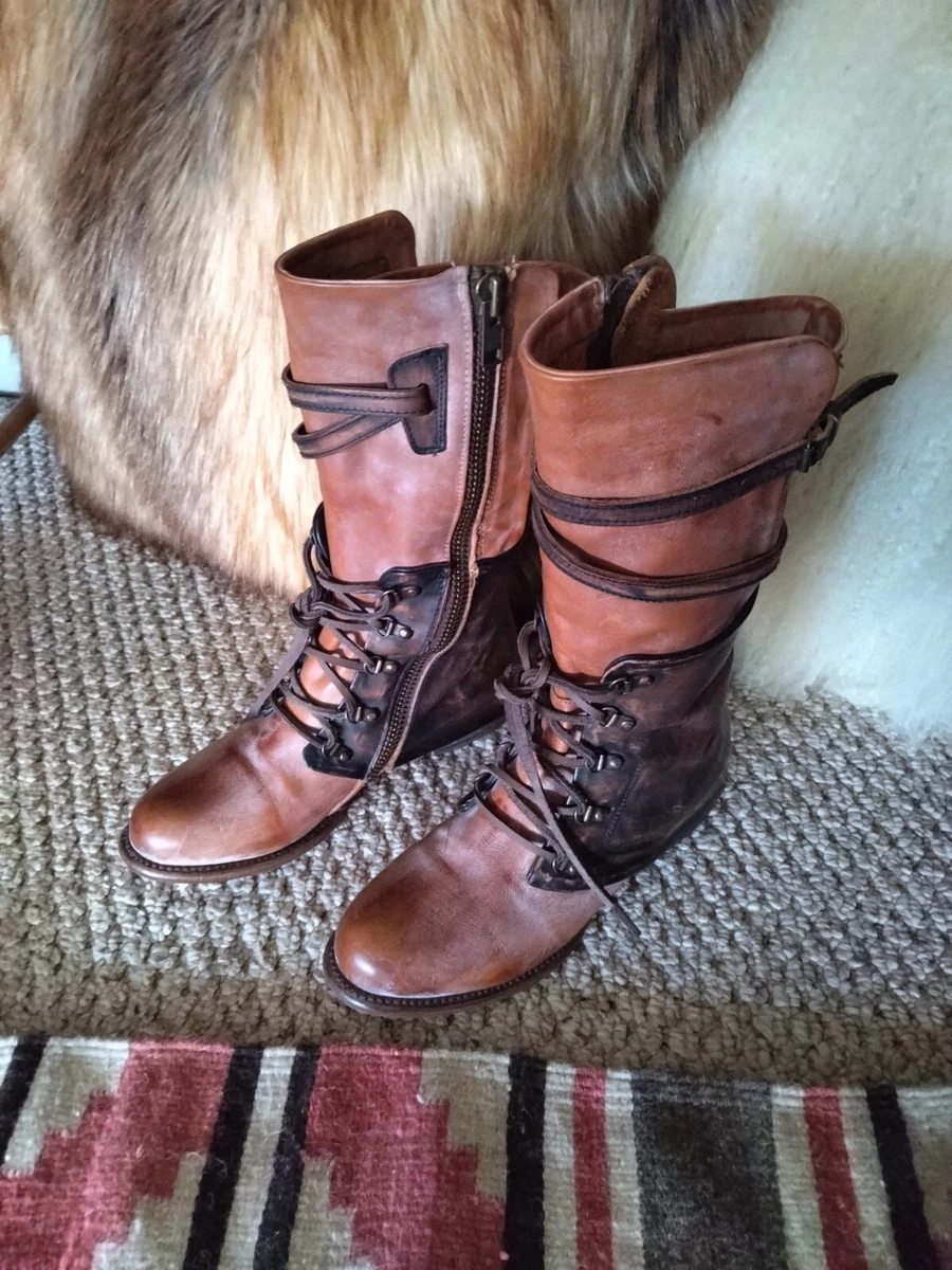 Freebird Boots Ravi Two tone Brown Womens Size 11