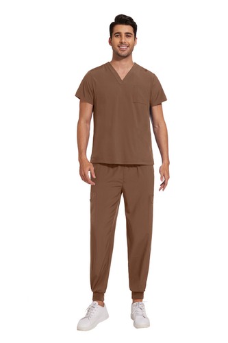 Unisex NiaaHinn Medical Scrub Dentist Hospital Uniform Scrub Set -V-Neck Jogger - Picture 60 of 110