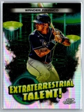 2023 EXTRATERRESTRIAL TALENT WANDER FRANCO TAMPA BAY RAYS #ET-22