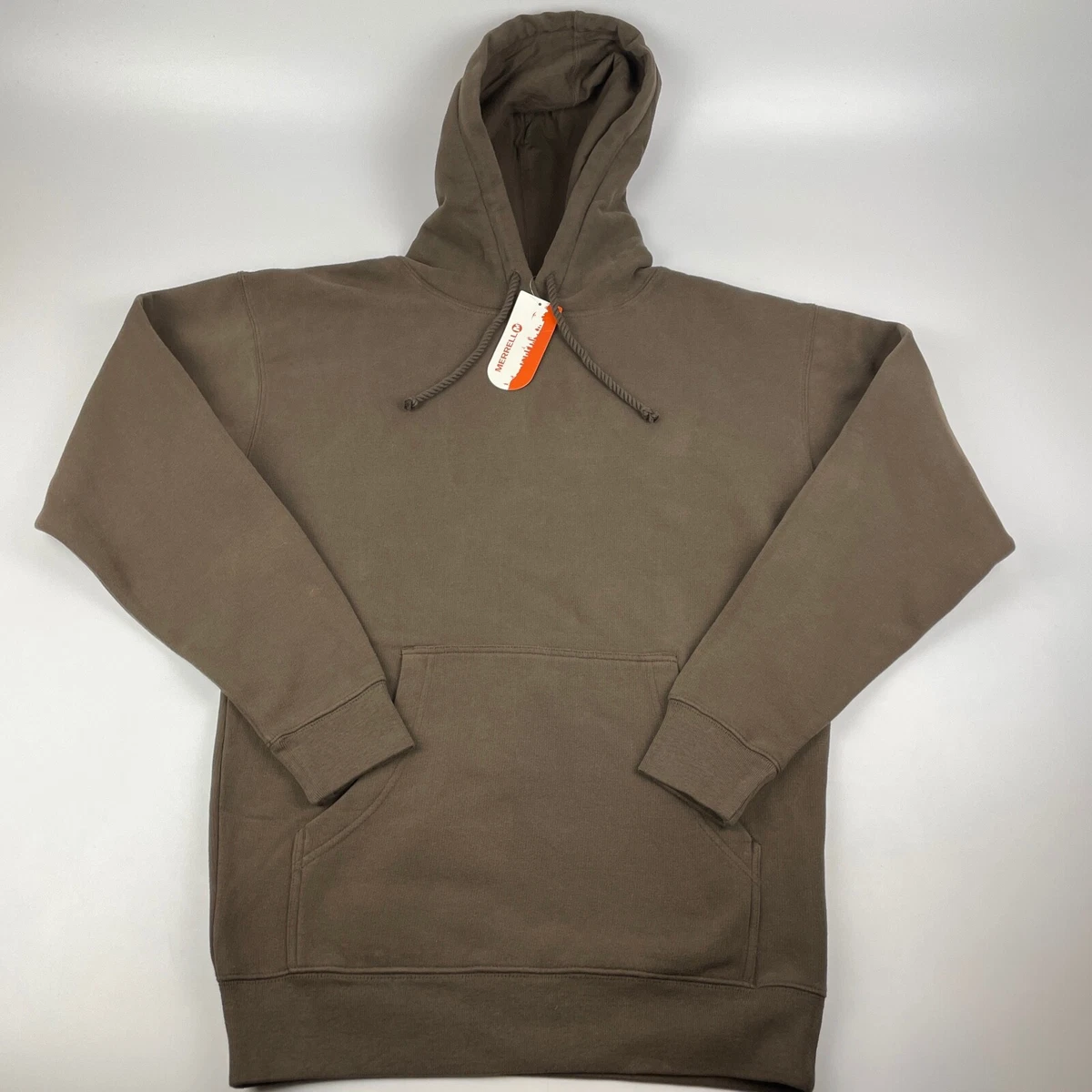 NWT Merrell Womens Size S Extra Long Hoodie Sweatshirt Brown eBay