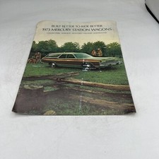 1973 MERCURY STATION WAGONS MARQUIS MONTEREY VILLAGER SALES BROCHURE CATALOG.