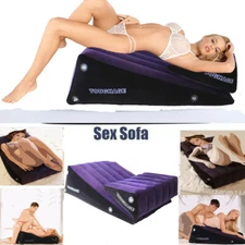 Inflatable Sex Bed Sofa Chair Love Position Pillow Auxiliary Cushion Couples SM