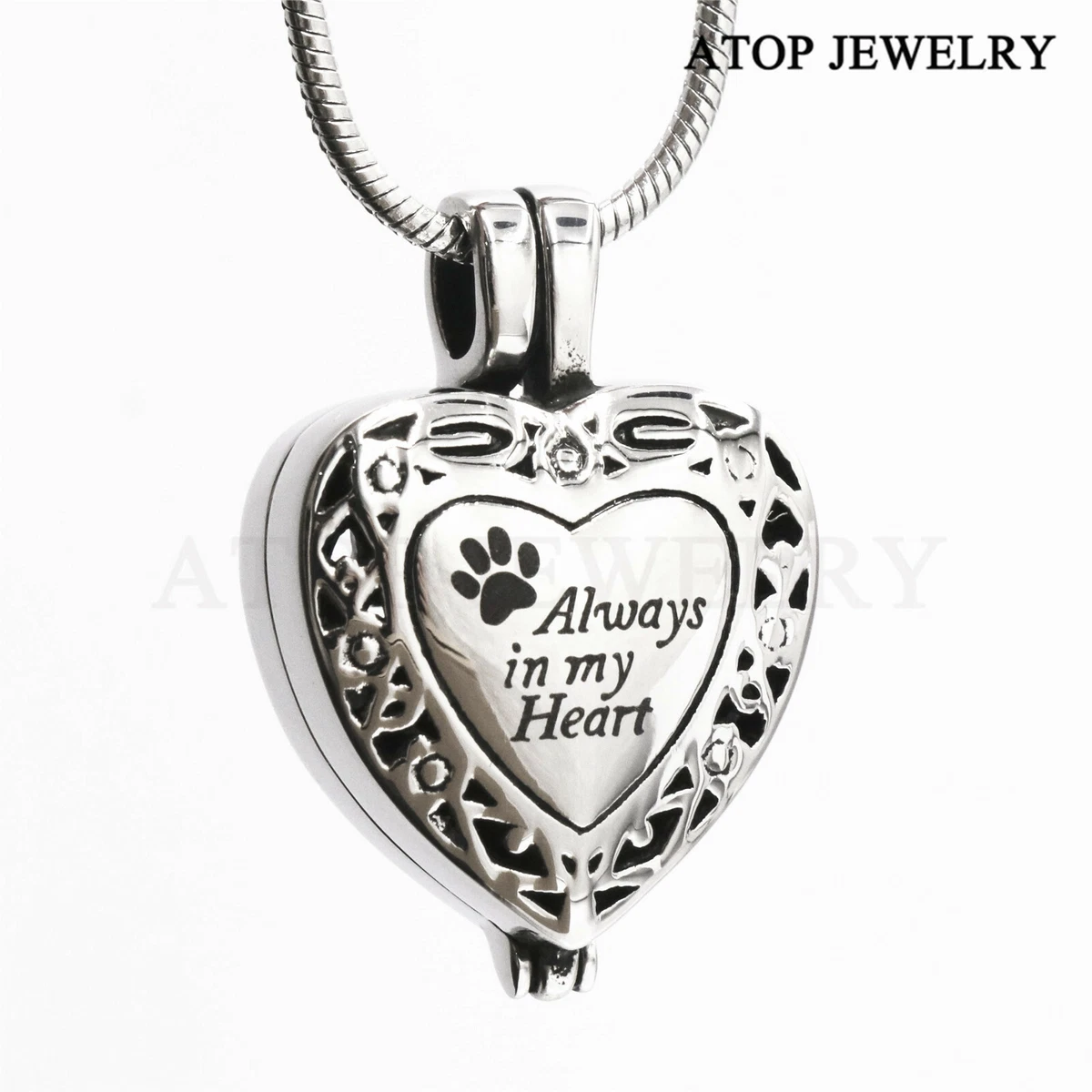 Pet ashes shop locket