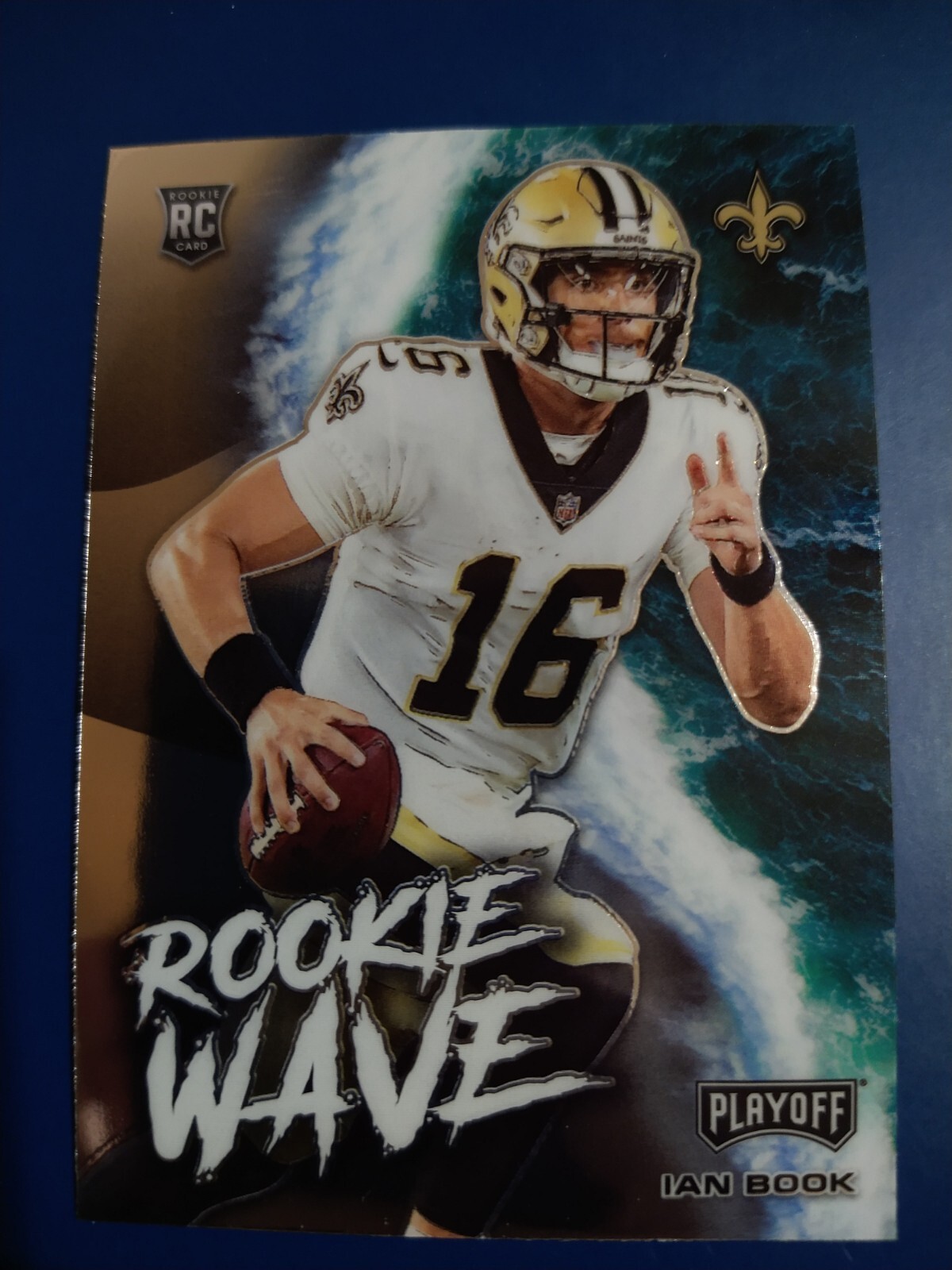 2021 Panini Playoff Rookie Wave Ian Book RC #RW-IBO New Orleans Saints
