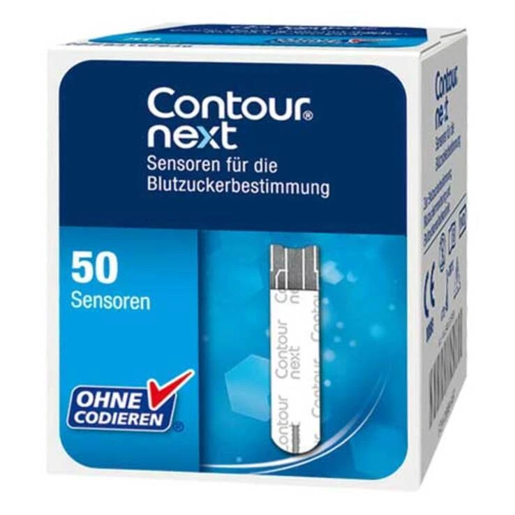 Contour next Sensoren Teststreifen · 50 St · PZN 08884487