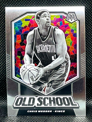 2019-20 Panini Mosaic Basketball - CHRIS WEBBER - Old School Chrome Insert