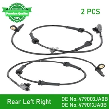 Rear Left & Right ABS Wheel Speed Sensor For INFINITI QX60 2014-2020 JX35 2013