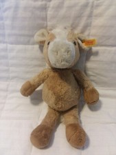 STEIFF COSY FRIENDS HORSE SCHLENKERPONY 11" 110078 KNOPF IM OHR PONY PLUSH