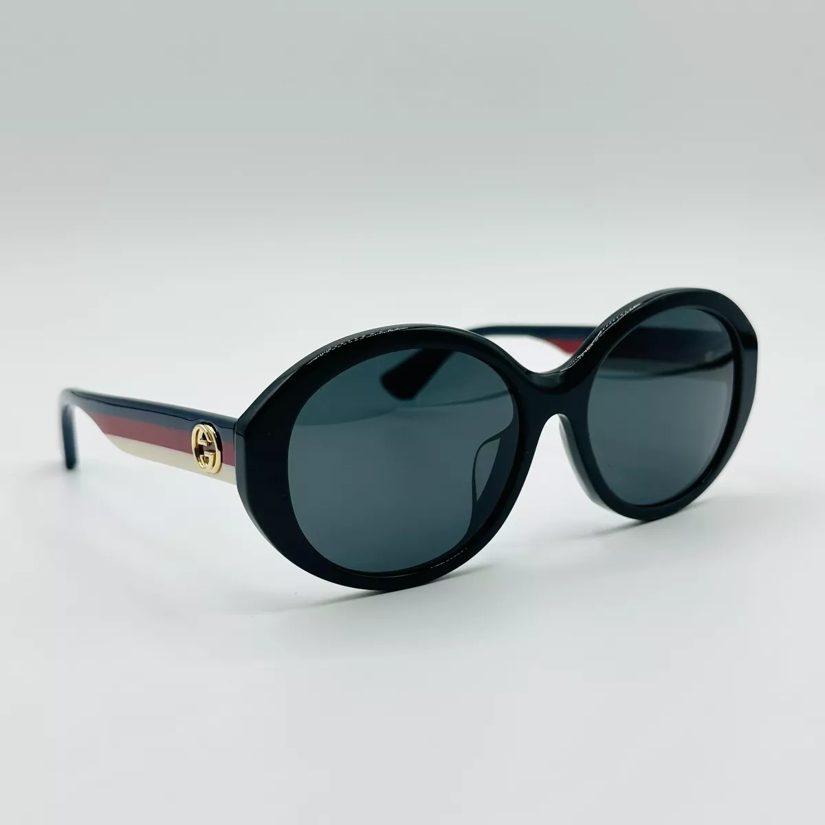 Oval web gg sunglasses top