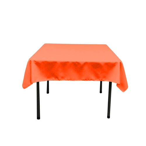 Square Tablecloth Polyester Poplin (58 Inches x 58 Inches) - Picture 50 of 84